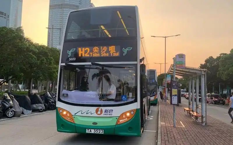 【香港巴士·pov543】【環保掠水之旅】nwfb h2@5600 中環(天星碼頭)