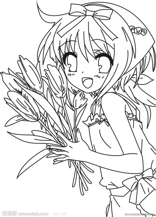 安琪儿的微笑图片