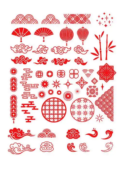 中国风祥云矢量图吉祥元素