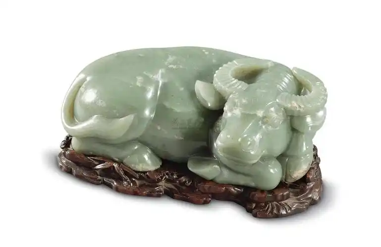 2408清中期青玉卧牛