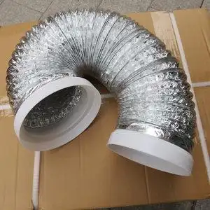 油烟机塑料排烟管pvc铝箔管150/160/180mm*长 2米 排气管