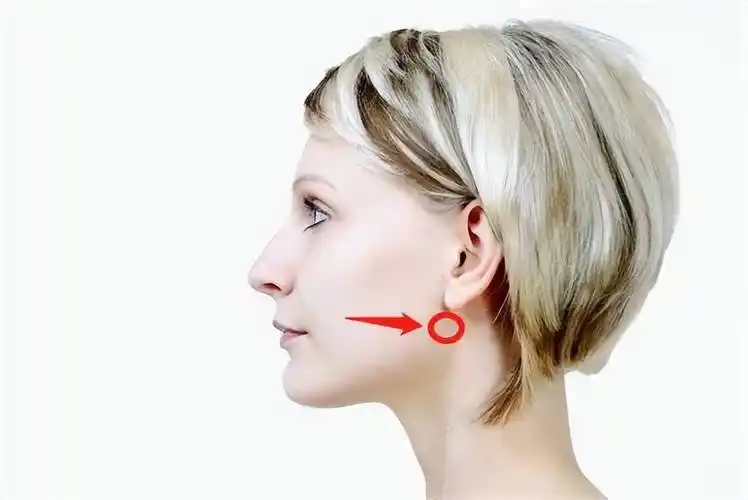 先摸到自己耳根位置的"凹陷",然后口腔开度加大,这时"凹陷"处会有明显