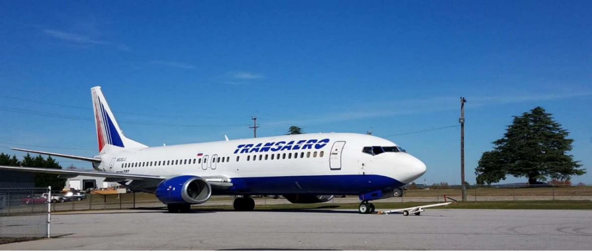 斯凯航空进口首架波音737-400型二手客机