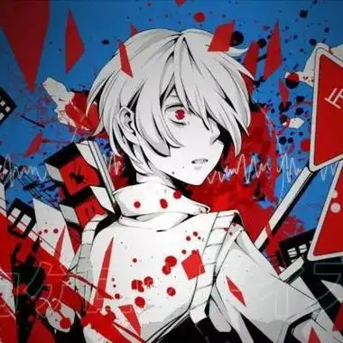 qq冷酷嗜血的男生动漫头像王者杀欲起