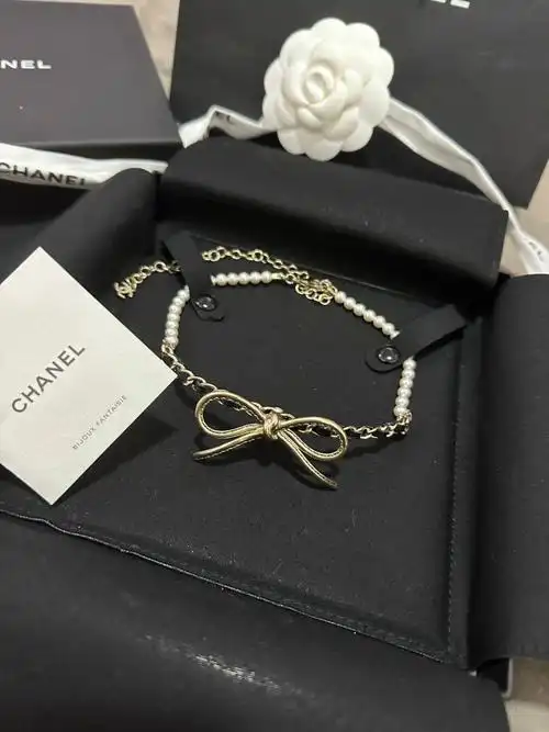 chanel蝴蝶结22check