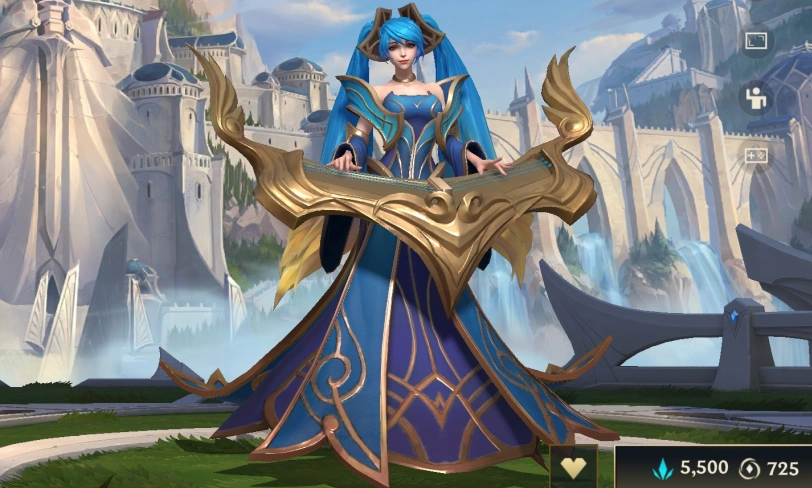 琴瑟仙女-娑娜技能