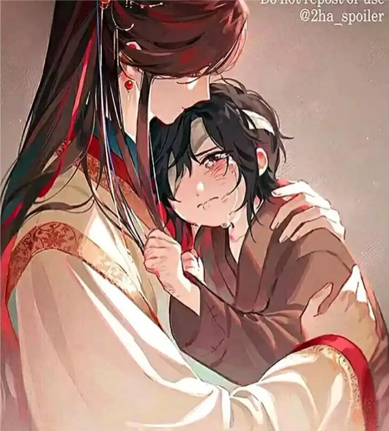 800年前花城在谢怜怀里哭,800年后怜怜在花城怀里哭#天官赐福