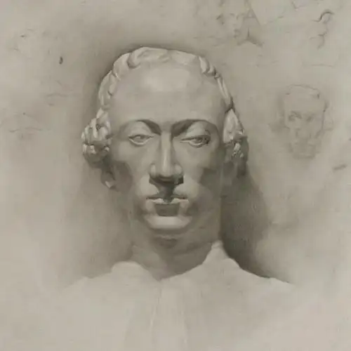 想要画好素描,石膏头像不能忽视,先来组精彩石膏作品鉴赏_素描入门_零