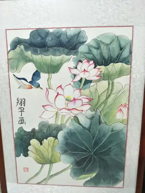 曹王镇第二小学"水墨飘香"国画社团作品展示