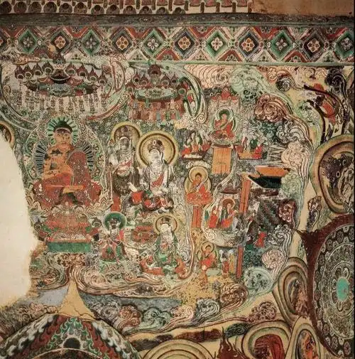 敦煌壁画色彩欣赏4