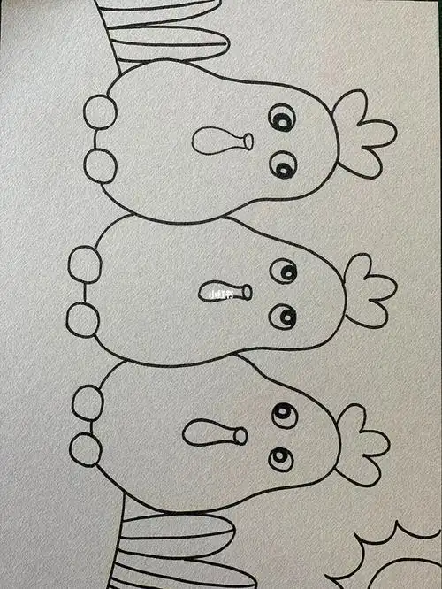 零基础学画画  ##简笔画  #画个简笔画  ####儿童简笔画  ##可爱简笔