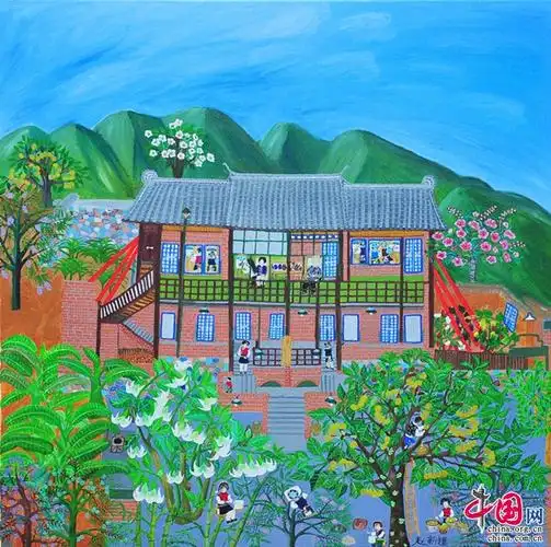 藏在农民画里的乡村振兴