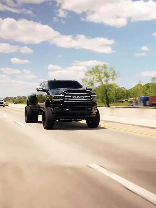 道奇公羊ram 3500,重型皮卡车