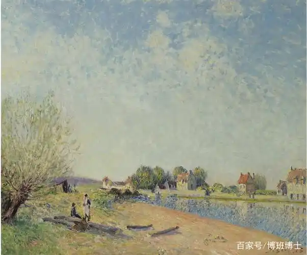 法国画家 西斯莱 风景油画作品欣赏