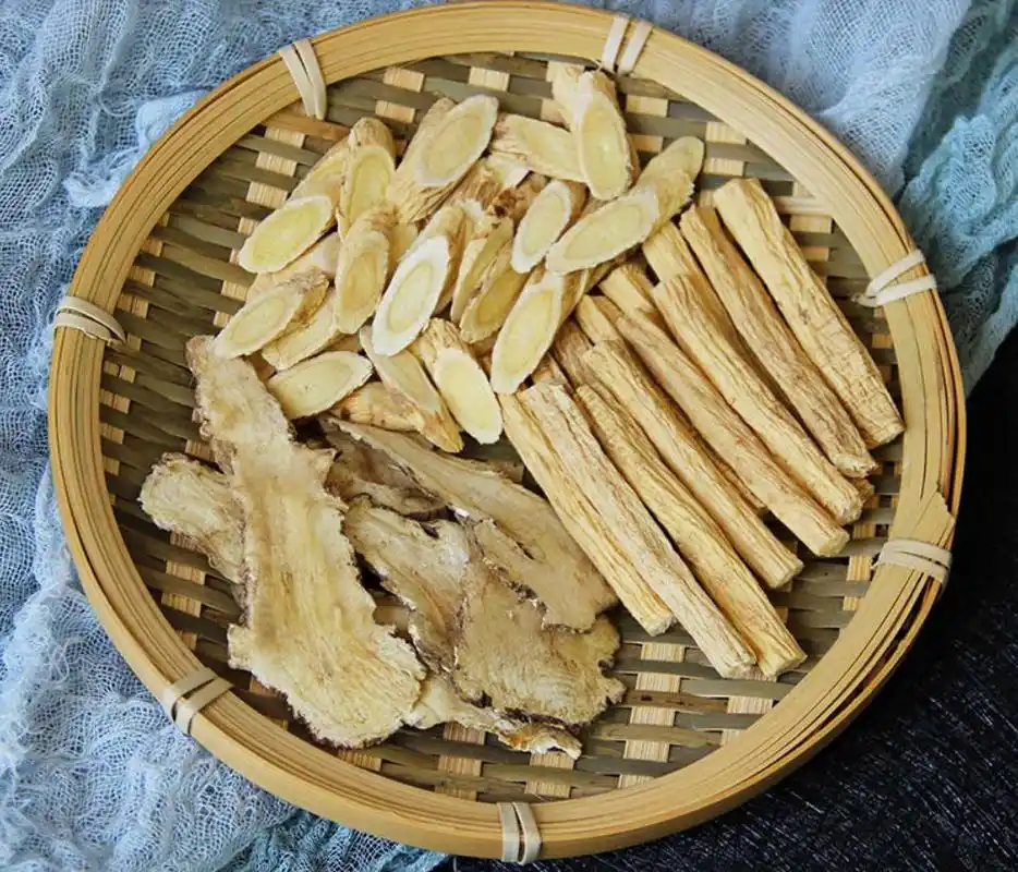 野生黄芪当归党参组合紫黎兰