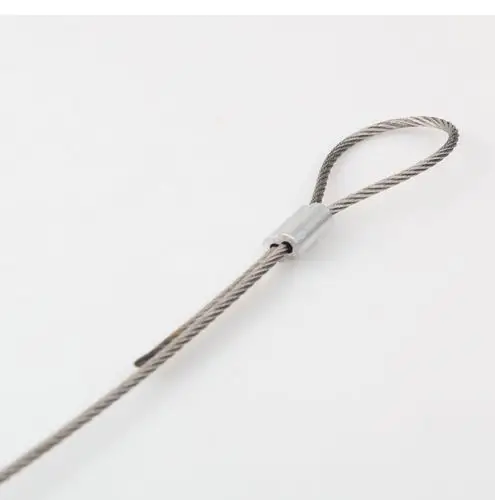 不锈钢钢丝绳卡头绳卡绳扣卡环钢丝绳夹头卡扣10个10个