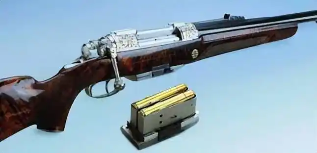 也很简单,用来打猎的猎枪往往最大装入5颗子弹,而且根本打不了连发,这