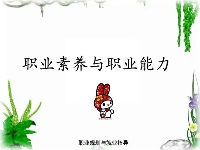 就业指导之职业素养与职业能力课件_第1页