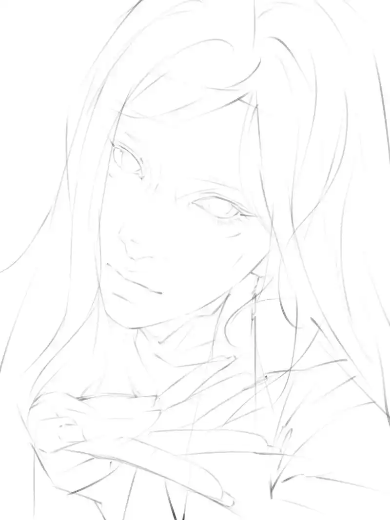 零基础厚涂绘画教程 步骤图.线稿在最后 临摹记得@我就好啦 - 抖音