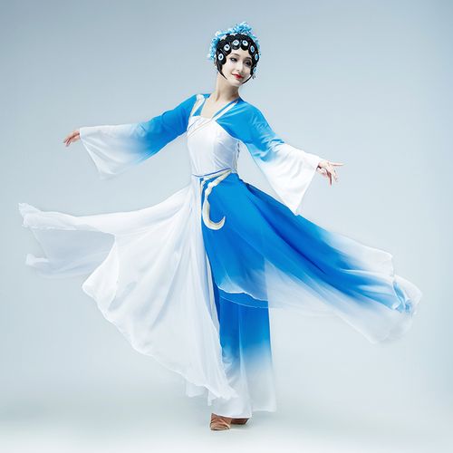 古典舞舞蹈服女 飘逸 锦瑟 汉唐演出服装桃李杯中国舞仙气艺考