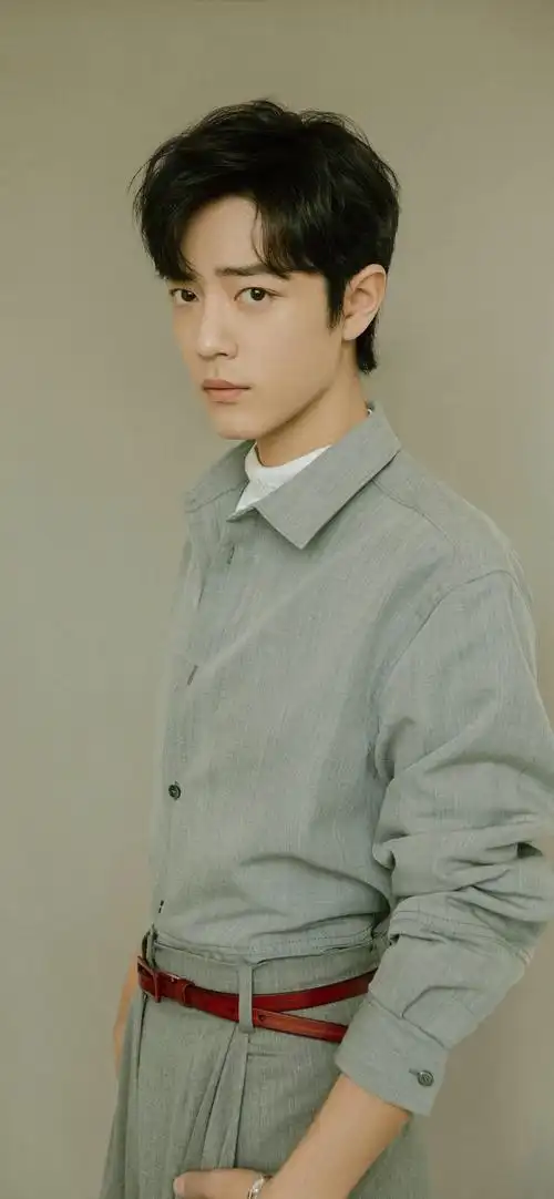 肖战小清新简约高清手机壁纸