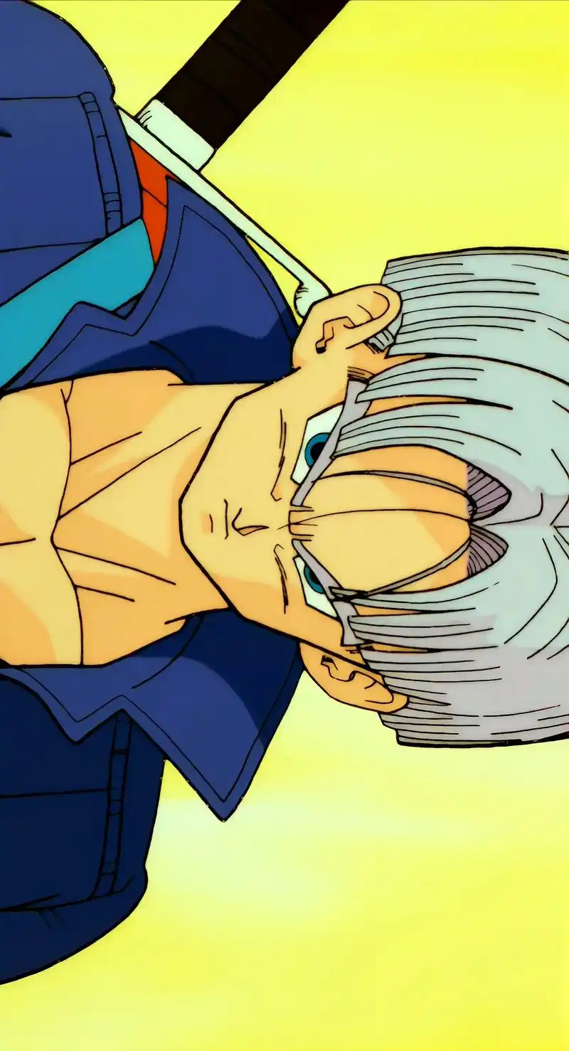 龙珠z剧场版画风的特兰克斯是真的帅!4k截图,调色,ai高清 - 抖音