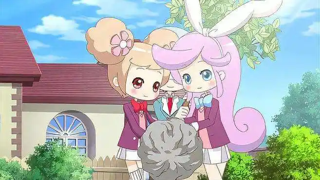 小花仙:安安和千韩把树种好了,库库鲁闻到了花精灵的闻到-母婴亲子