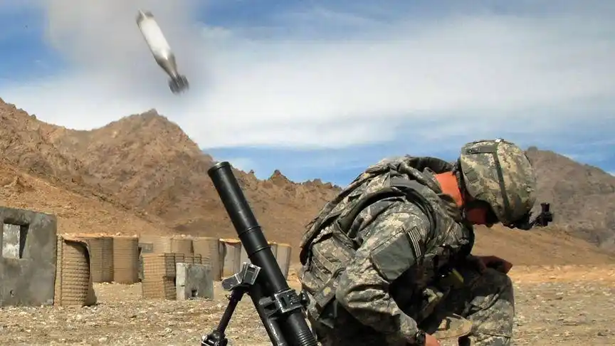 步兵近战利器---美制m224 60mm轻型迫击炮