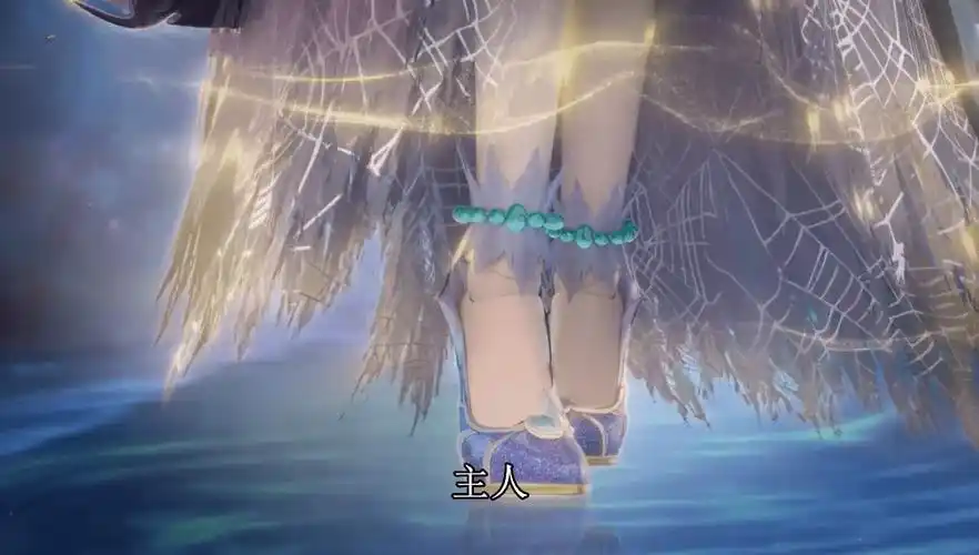 白光莹的新造型曝光,复古盘发,蛛网流苏裙,新装美呆了_傅冉_契约_仙子