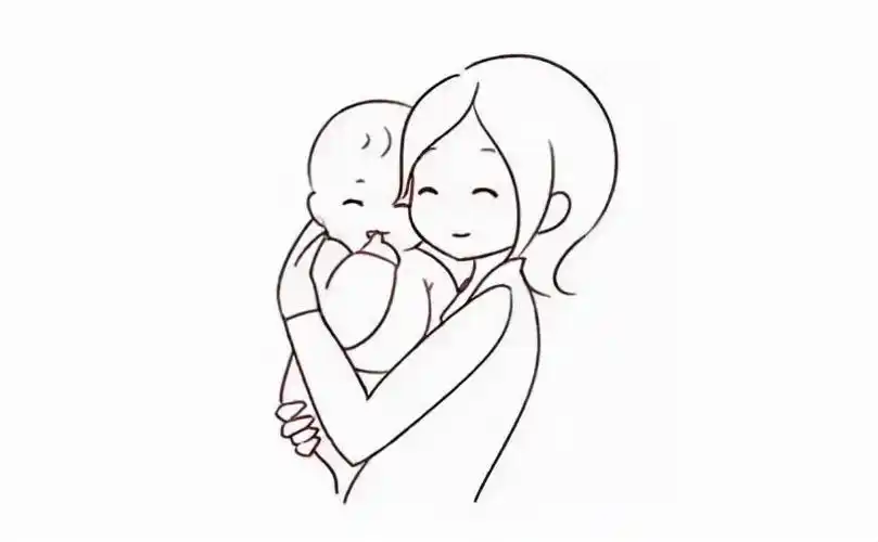 无论采取何种抱姿,都要一定要扶助宝宝的头颈部,简单来说就是从背面