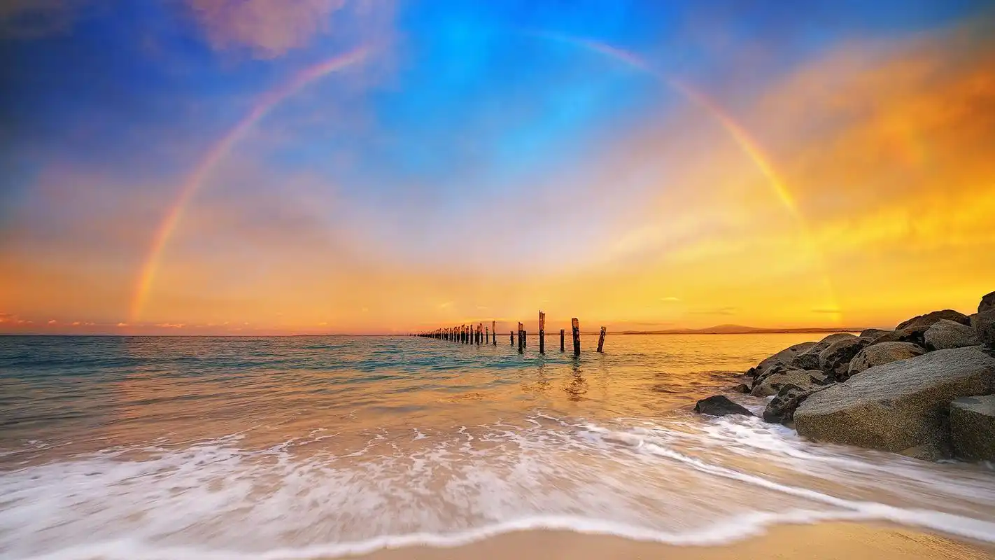 唯美的海洋风景摄影高清宽屏桌面壁纸