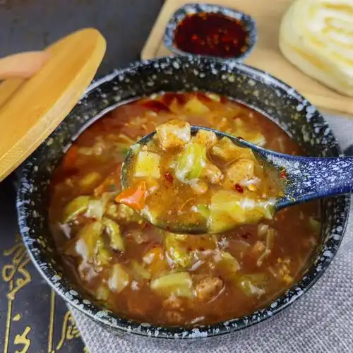 辣汤胡辣汤方便实惠汤实惠速食早餐肉丸调料小吃速食粥