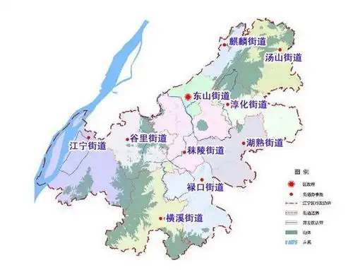 南京市江宁区 地图 江宁县 淳化镇【老地图】