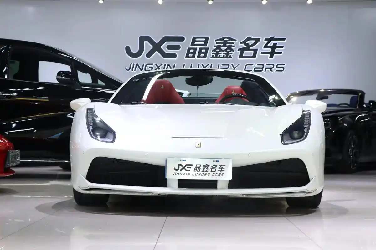 法拉利 488spider敞篷版.【车辆名称】2015款 法 - 抖音