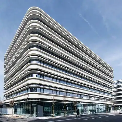 建筑外立面之美横线条元素的组合