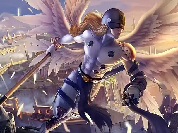 他是天使兽的小迷弟,但其进化路线却不是正统的天使兽