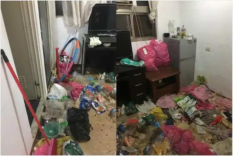 纷纷回应「好恶心」,「我只是放两包垃圾在旁边,我男朋友就觉得很脏乱