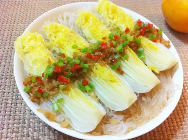 蒜蓉粉丝娃娃菜的制作方法