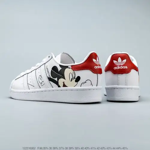 originals superstar迪士尼联名米老鼠贝壳头经典百搭休闲运动板鞋 fw