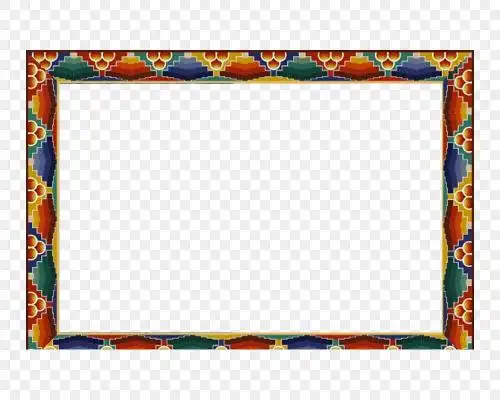 画框藏族花卉边框