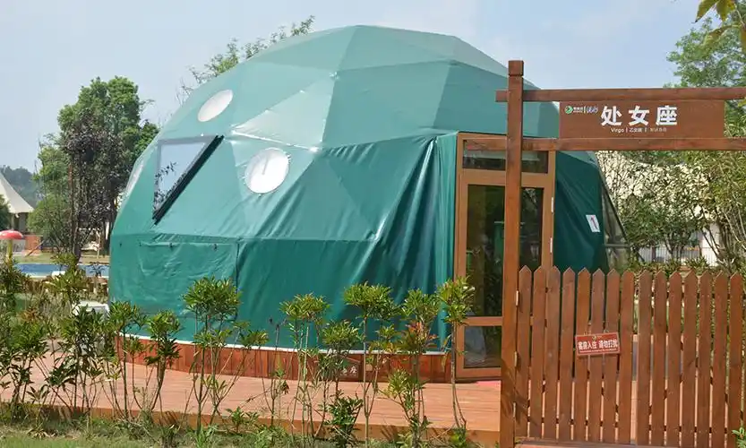 酒店帐篷的制造商,是一家为度假村,景区,旅游区等建筑特色酒店的企业