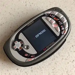 诺基亚n-gage qd全键盘游戏手机经典古董手机备用机正品