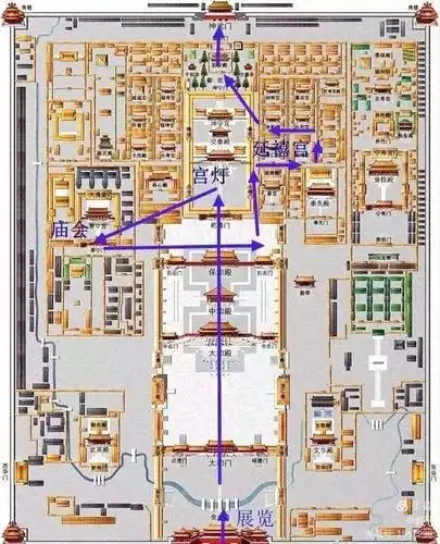 北京故宫是中国明清两代的皇家宫殿,旧称为紫禁城,位于北京中轴线的