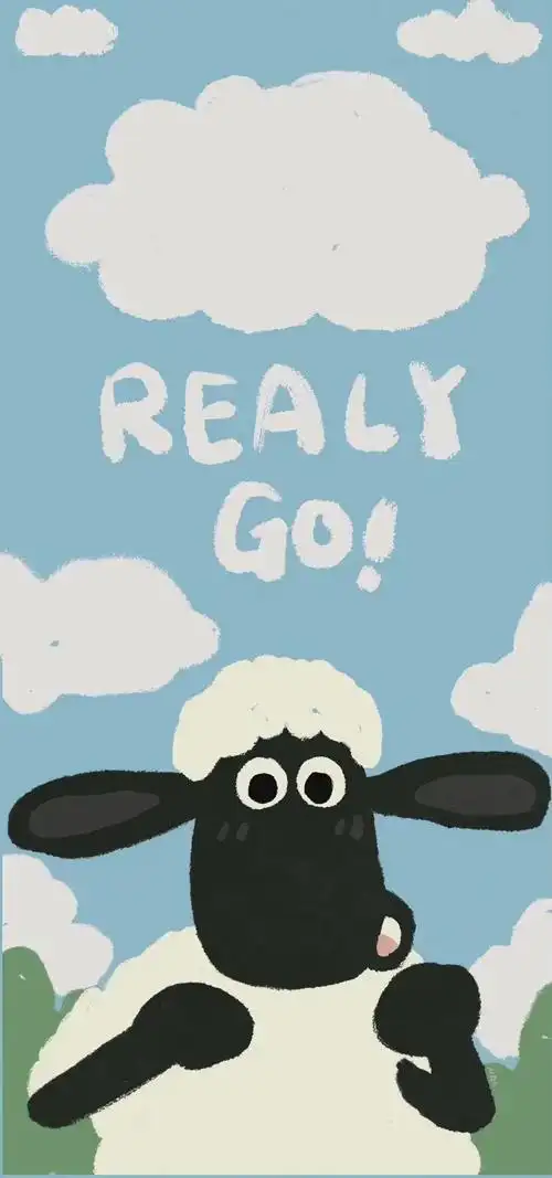 羊羊_手机壁纸_动漫卡通手机壁纸_我要个性网