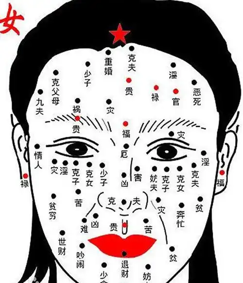 女人10处有痣是富贵痣,别乱点痣哦(小心富贵痣被点去)
