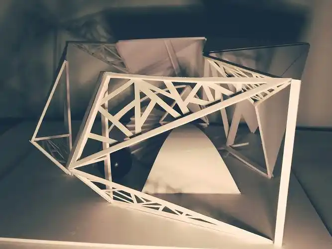 立体构成模型|空间|其他空间|蓝每_原创作品-站酷zcool