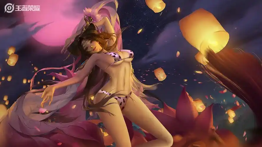 王者荣耀貂蝉绝世舞姬去掉所有衣内高清大图