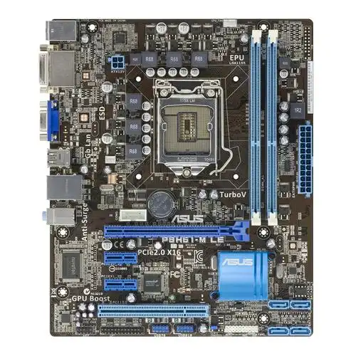 pcパーツ lga1155 p8h61-m le は,最新のlga1155 cpuに対応したチップ