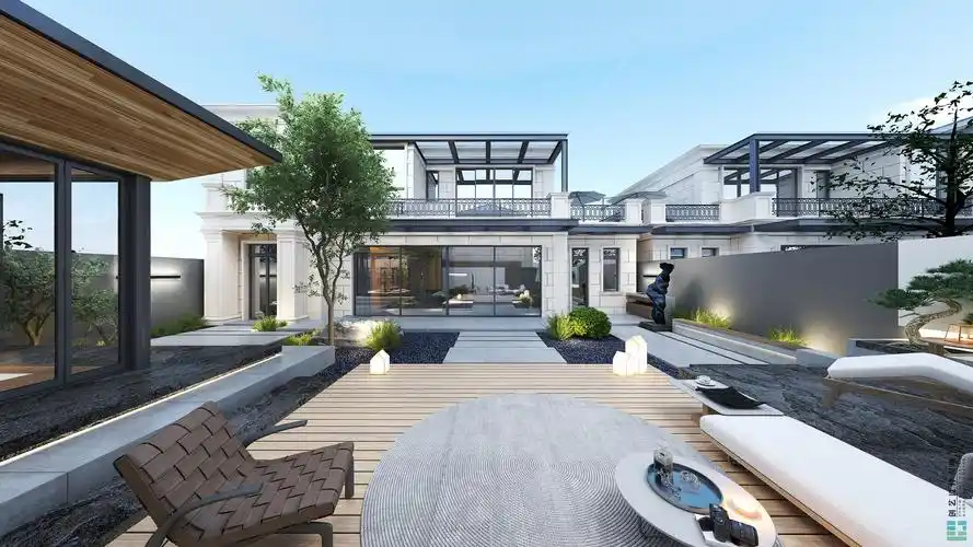 别墅——庭院外景