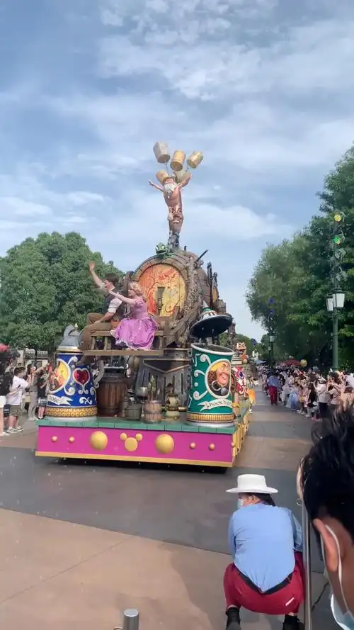 上海迪士尼花车巡演